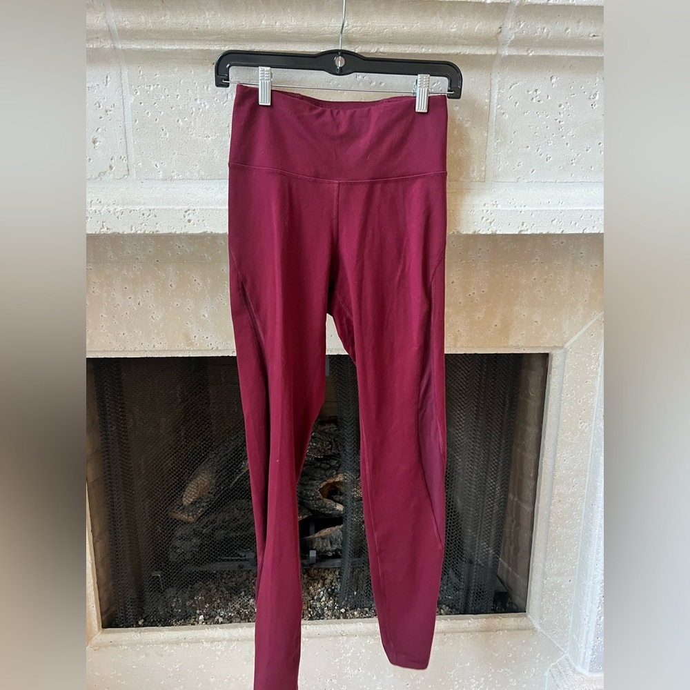 Old Navy, tall maroon leggings